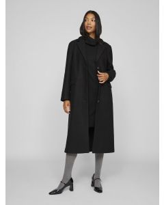  MANTEAU À BOUTONS NOIR