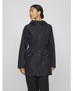 MANTEAU CAPUCHE NOIR