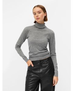 PULL COL ROULE GRIS EXISTE EN NOIR ET BEIGE