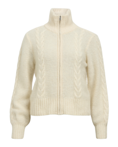 CARDIGAN 32% Mohair 32% Wool  30% Nylon, 6% Elastane